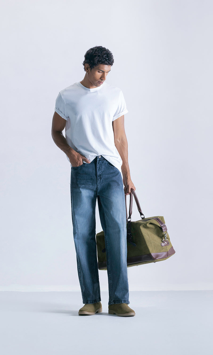 Straight fit jeans - Blackrail stitch