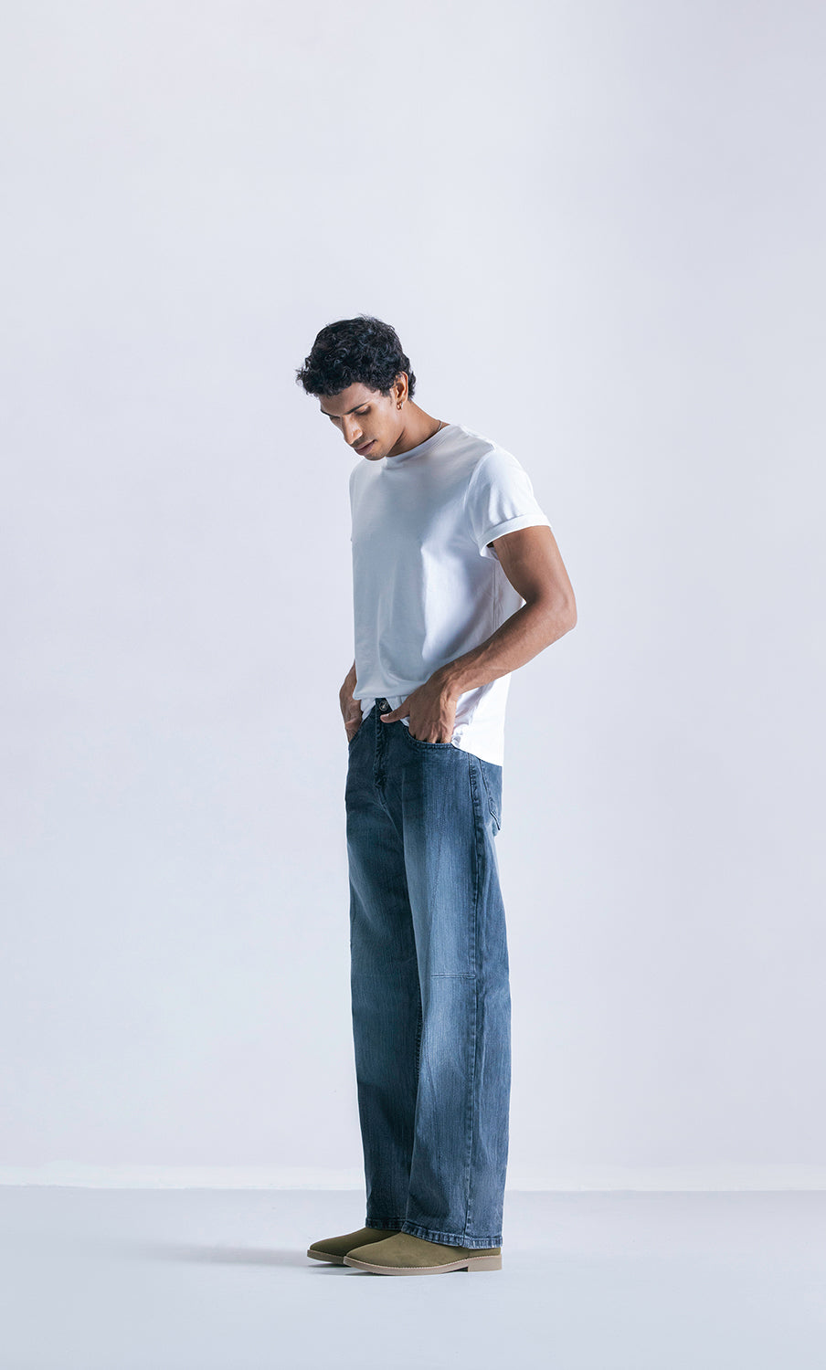 Straight fit jeans - Blackrail stitch