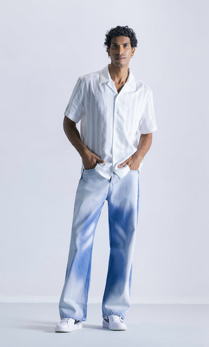 Straight Fit Jeans Ice Fade