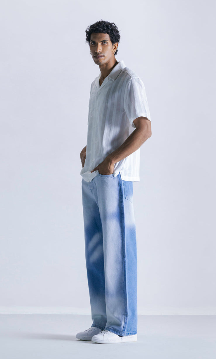 Straight Fit Jeans Ice Fade