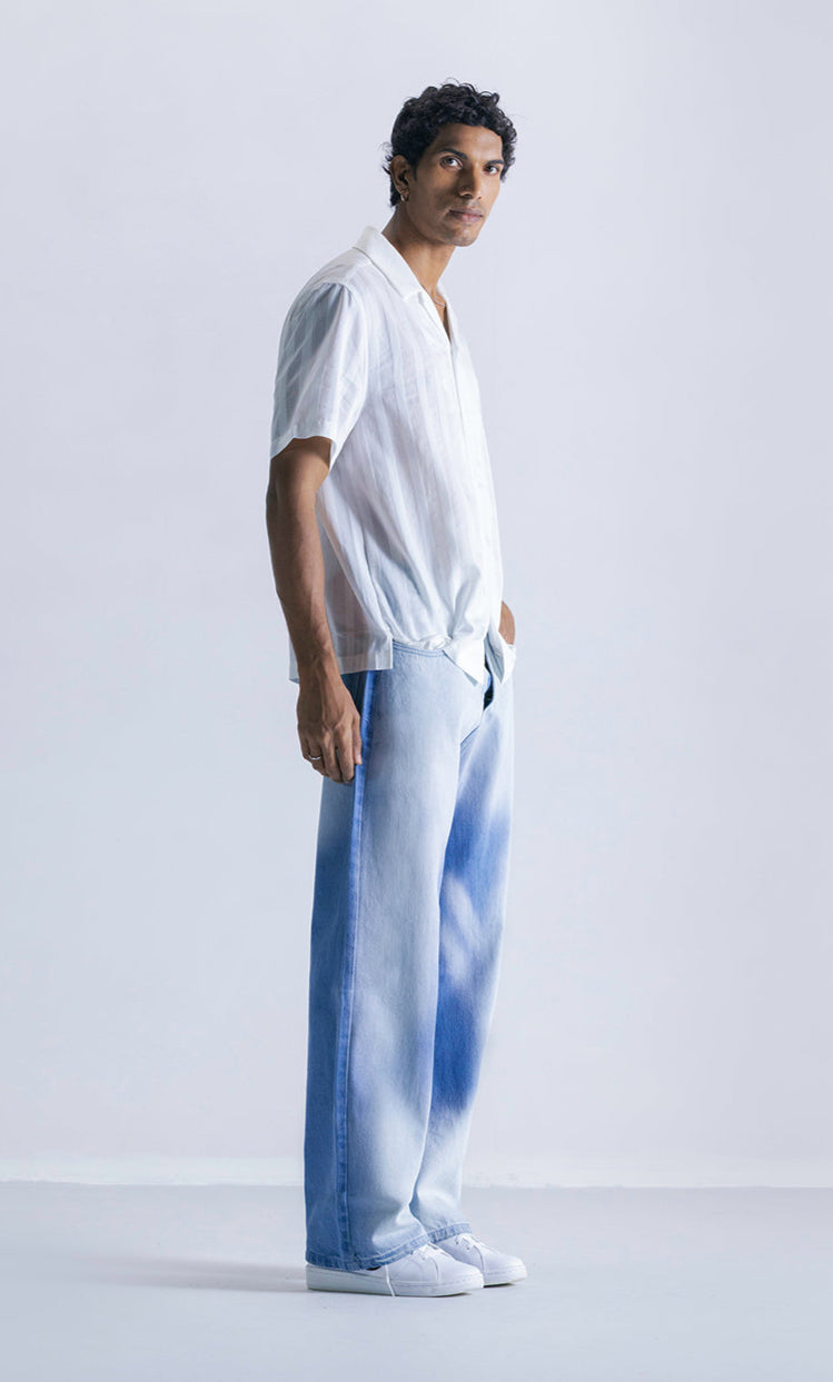 Straight Fit Jeans Ice Fade