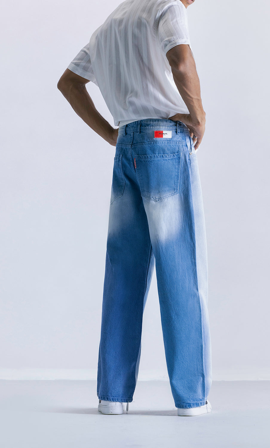 Straight Fit Jeans Ice Fade