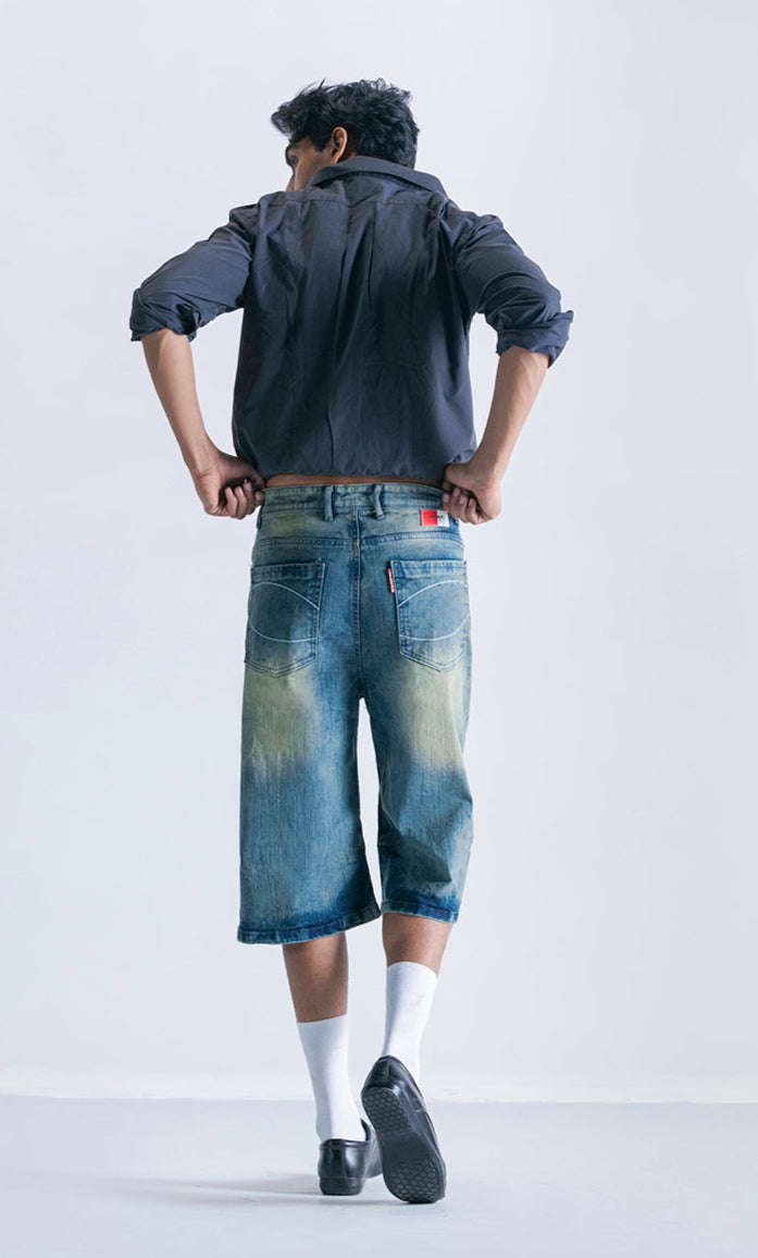 Relaxed Jorts Vintage faded