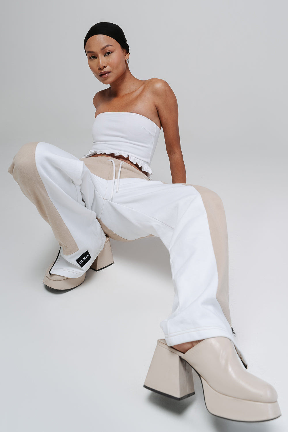 T-Shape Jogger - CREME