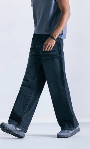 Straight fit jeans Carbon whisker Clout Jeans