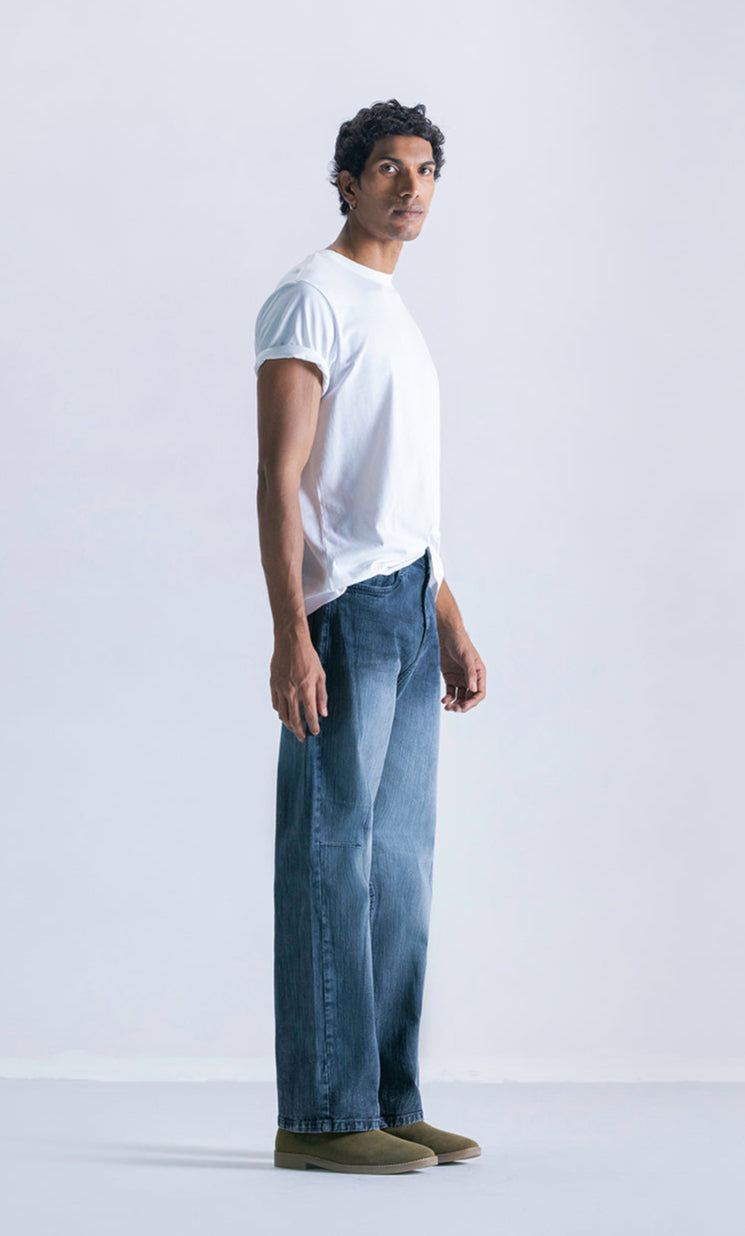 Straight fit jeans - Blackrail stitch