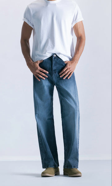 Straight fit jeans - Blackrail stitch