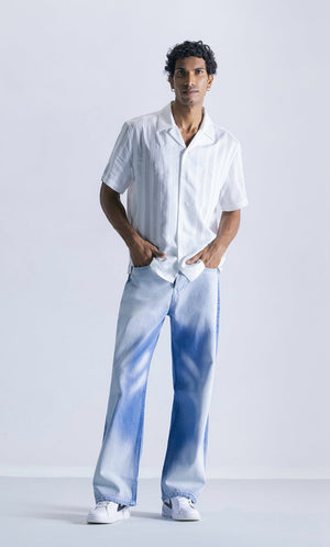 Straight Fit Jeans Ice Fade Clout Jeans