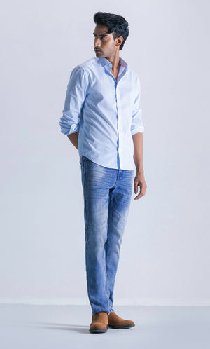 Relaxed slim fit jeans - light blue Clout Jeans