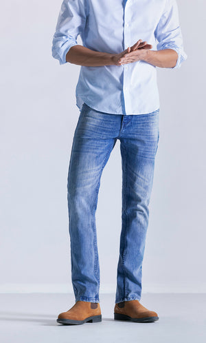 Relaxed slim fit jeans - light blue Clout Jeans