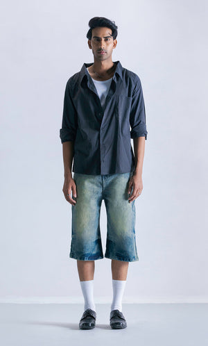 Relaxed Jorts Vintage faded Clout Jeans