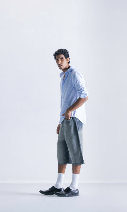 relaxed jorts - black foam