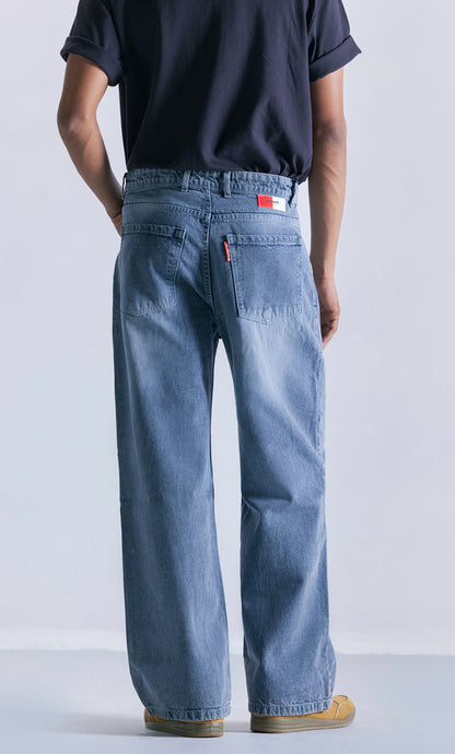 baggy fit jeans grey stone