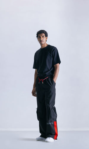 Relaxed Parachute Pants - Clout Speedline Clout Jeans