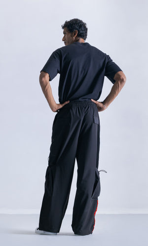 Relaxed Parachute Pants - Clout Speedline Clout Jeans