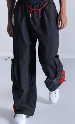 Relaxed Parachute Pants - Clout Speedline Clout Jeans