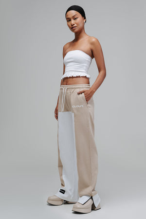 T-Shape Jogger - CREME Clout Jeans