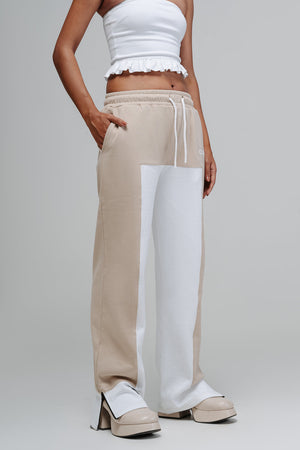 T-Shape Jogger - CREME Clout Jeans