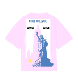 Clout worldwide tee Clout Jeans