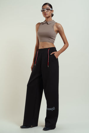 Basic black joggers: Clout Jeans