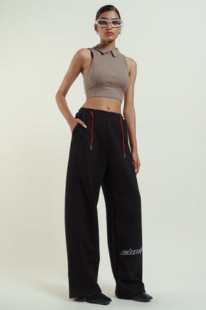 Basic black joggers: Clout Jeans