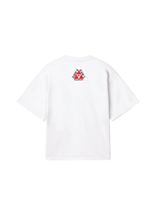 CLOUTBasics-Pure White Clout Jeans